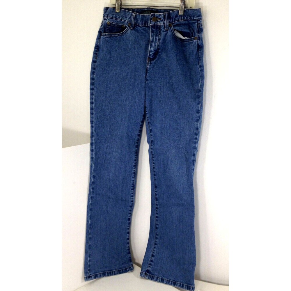 Ralph Lauren LRL Lauren Jeans Co Blue Denim Pants Women's Size 4 Boot Cut